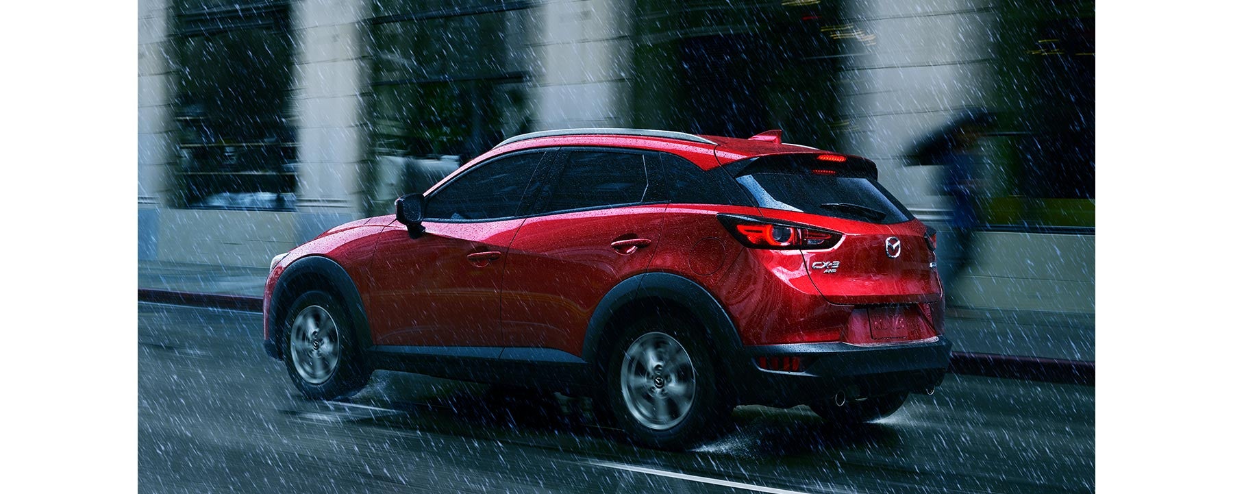 Mazda CX-3 with accessories and 2020 rear badging