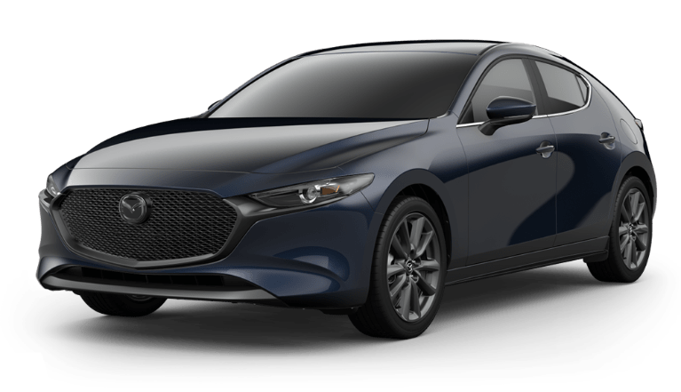 2021 Mazda3 Hatchback Deep Crystal Blue Mica” | Royal Moore Mazda in Hillsboro OR