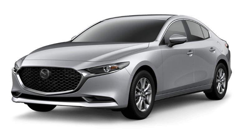 2021 Mazda3 Sedan Sonic Silver Metallic | Royal Moore Mazda in Hillsboro OR