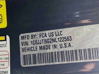 2022 Jeep Gladiator Rubicon 4x4