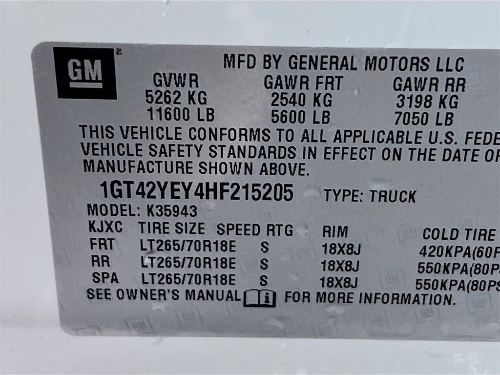 2017 GMC Sierra 3500 HD Denali