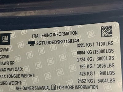 2019 GMC Sierra 1500 SLT