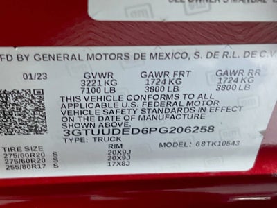 2023 GMC Sierra 1500 SLT