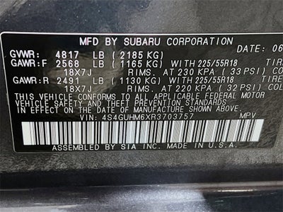 2024 Subaru Crosstrek Limited