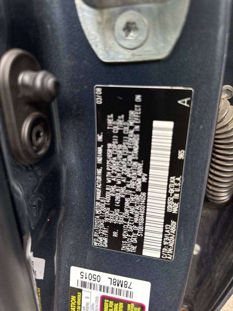 2008 Toyota Sequoia Ltd