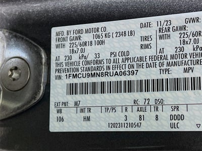 2024 Ford Escape ST-Line