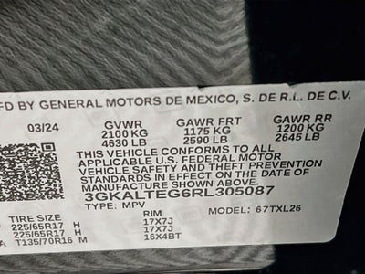 2024 GMC Terrain SLE
