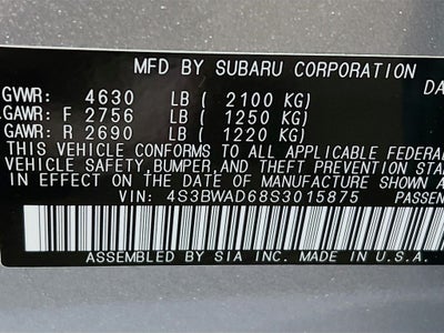 2025 Subaru Legacy Premium