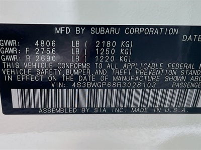 2024 Subaru Legacy Touring XT