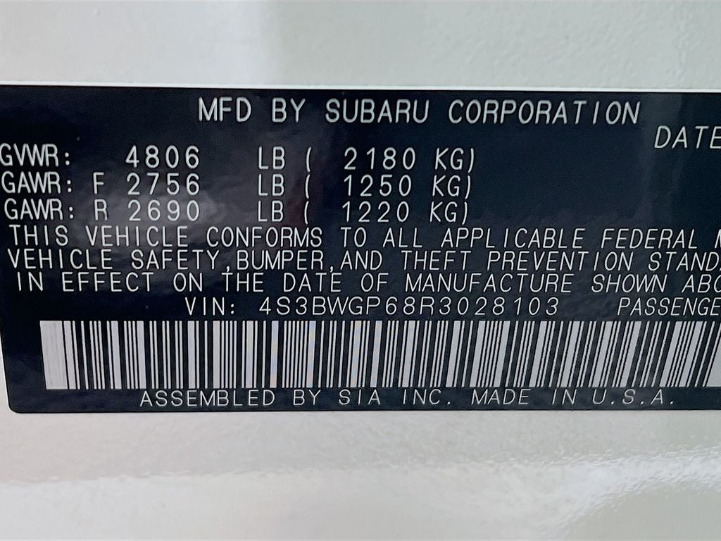 2024 Subaru Legacy Touring XT