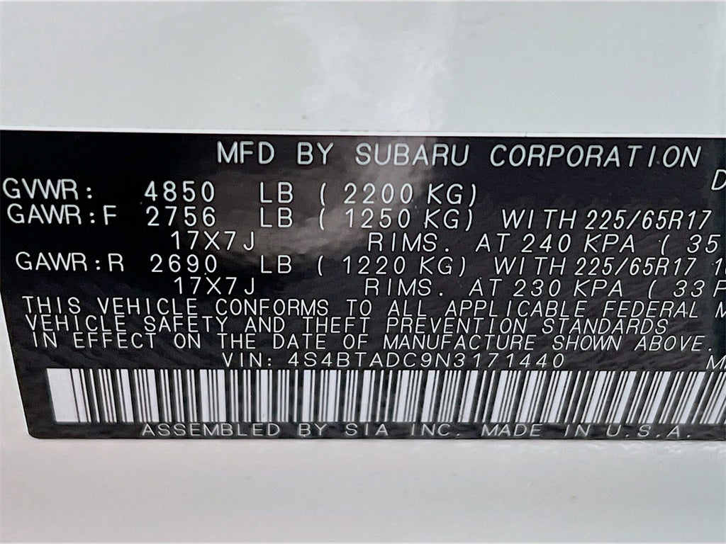 2022 Subaru Outback Premium