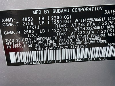 2025 Subaru Outback Premium