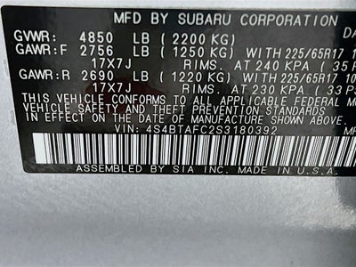 2025 Subaru Outback Premium