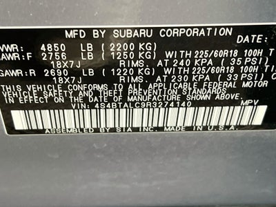 2024 Subaru Outback Onyx Edition