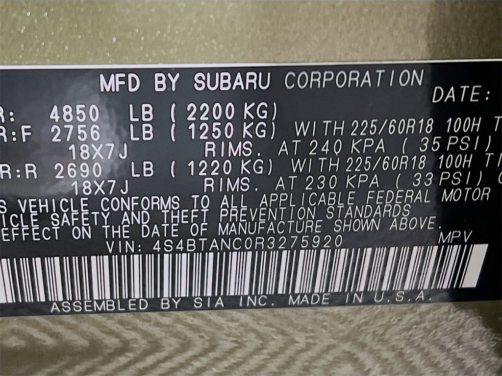 2024 Subaru Outback Limited