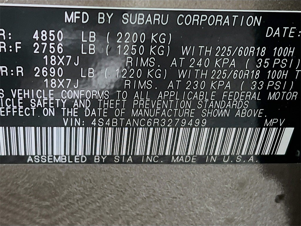 2024 Subaru Outback Limited