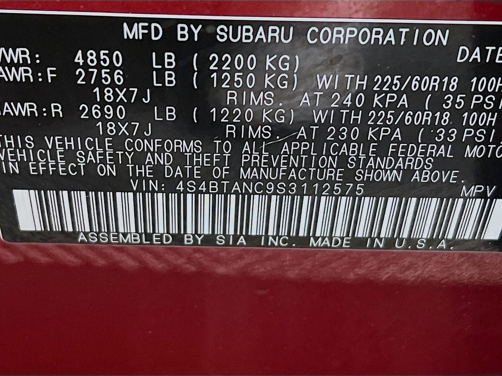2025 Subaru Outback Limited