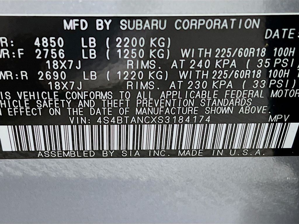 2025 Subaru Outback Limited