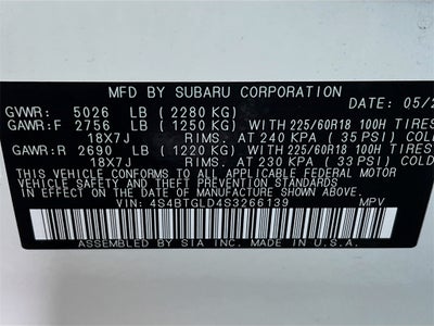 2025 Subaru Outback Onyx Edition XT