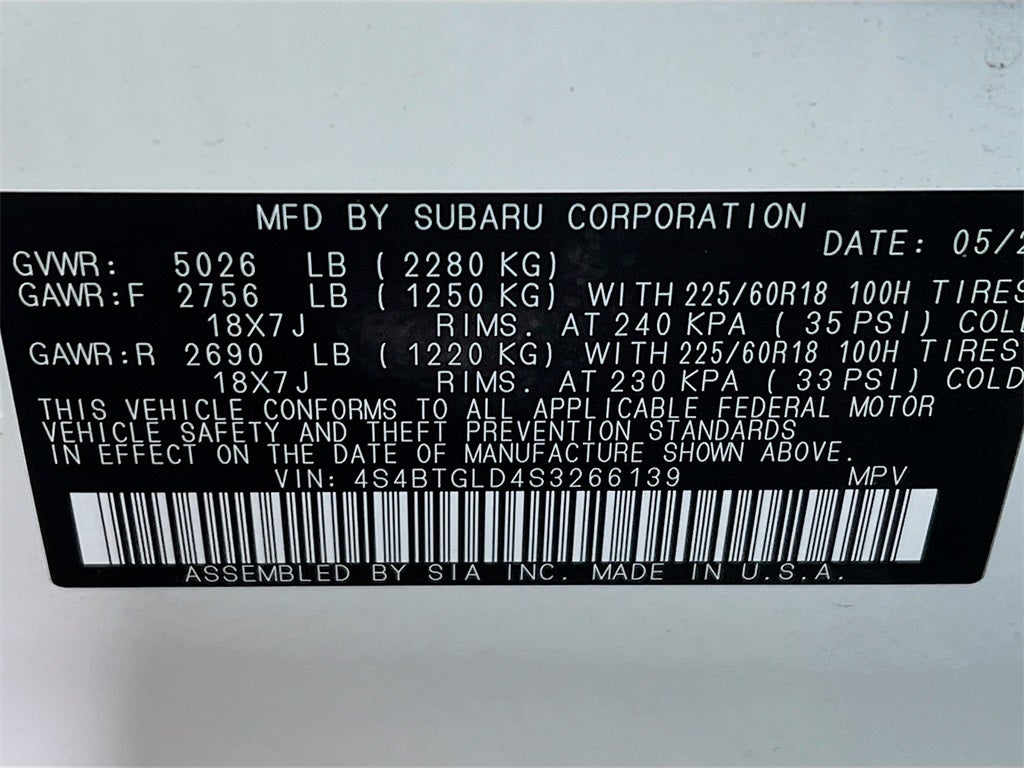 2025 Subaru Outback Onyx Edition XT