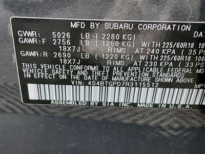 2024 Subaru Outback Touring XT