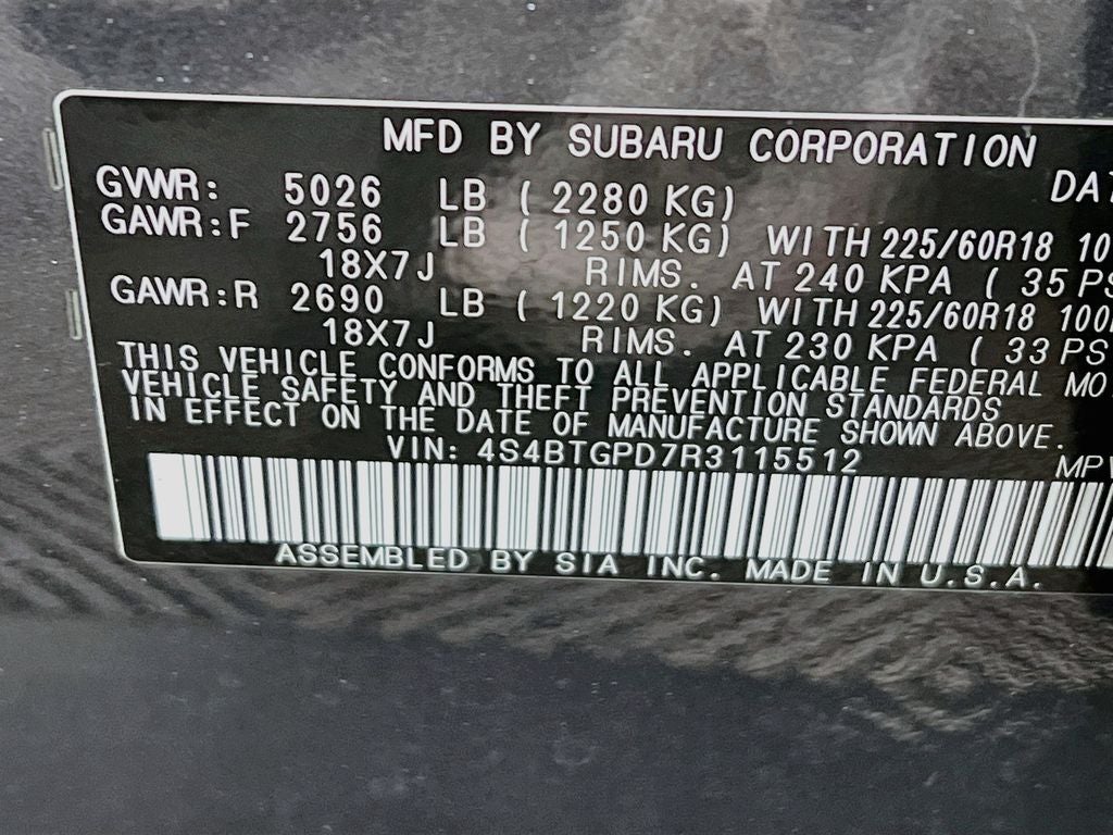 2024 Subaru Outback Touring XT