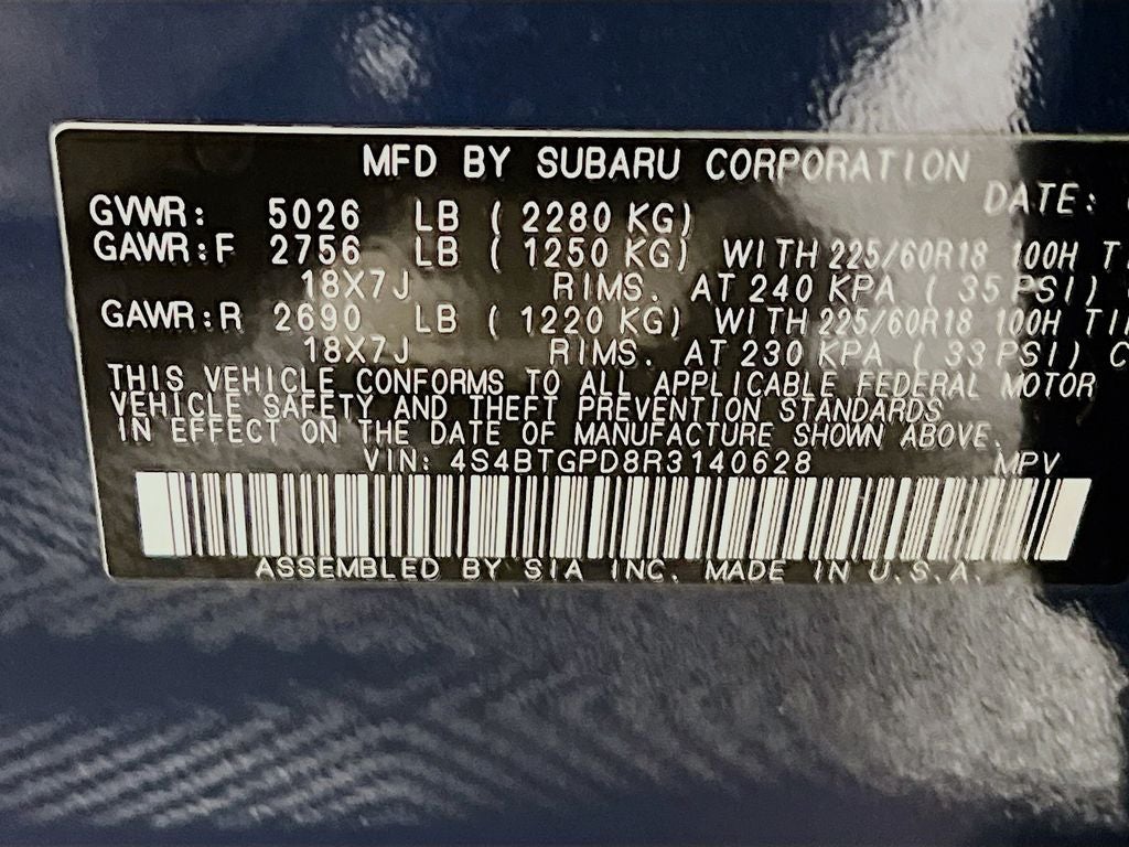 2024 Subaru Outback Touring XT