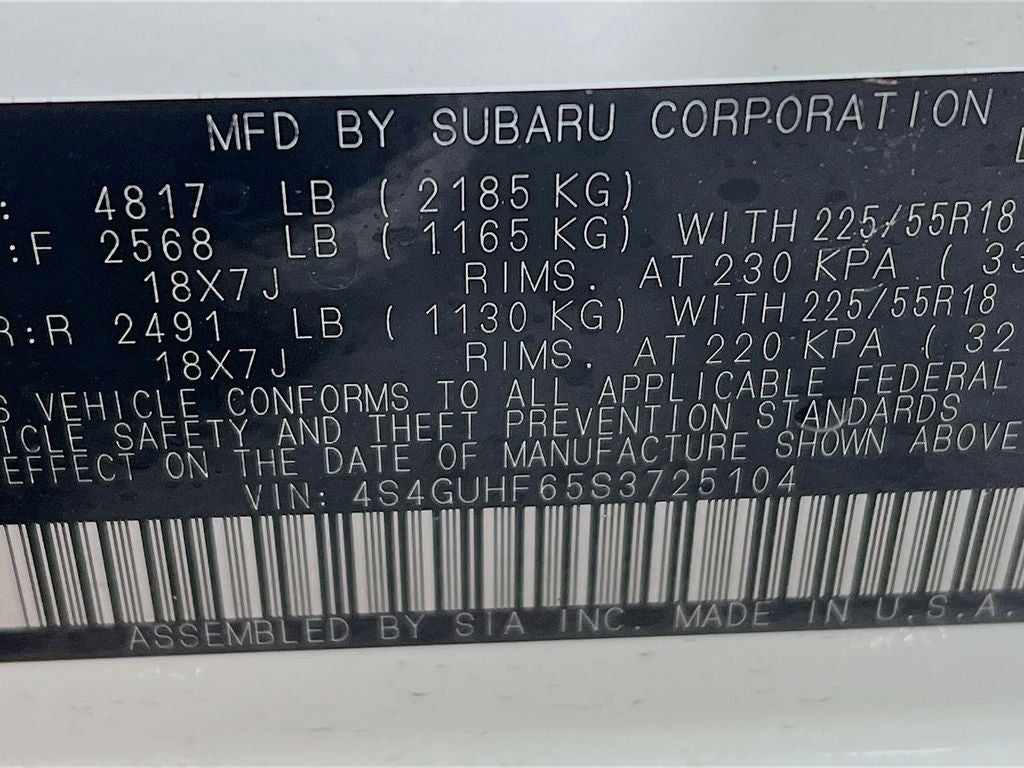 2025 Subaru Crosstrek Sport