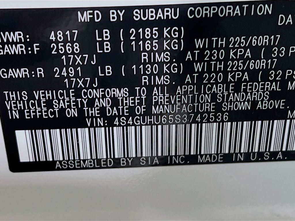 2025 Subaru Crosstrek Wilderness