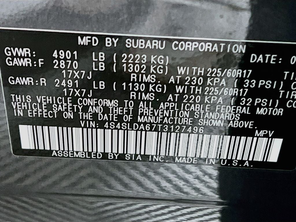 2026 Subaru Forester Standard Model