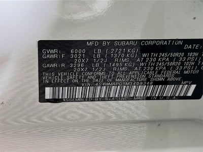 2021 Subaru Ascent Limited