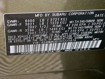 2024 Subaru Ascent Limited