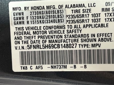 2012 Honda Odyssey EX-L