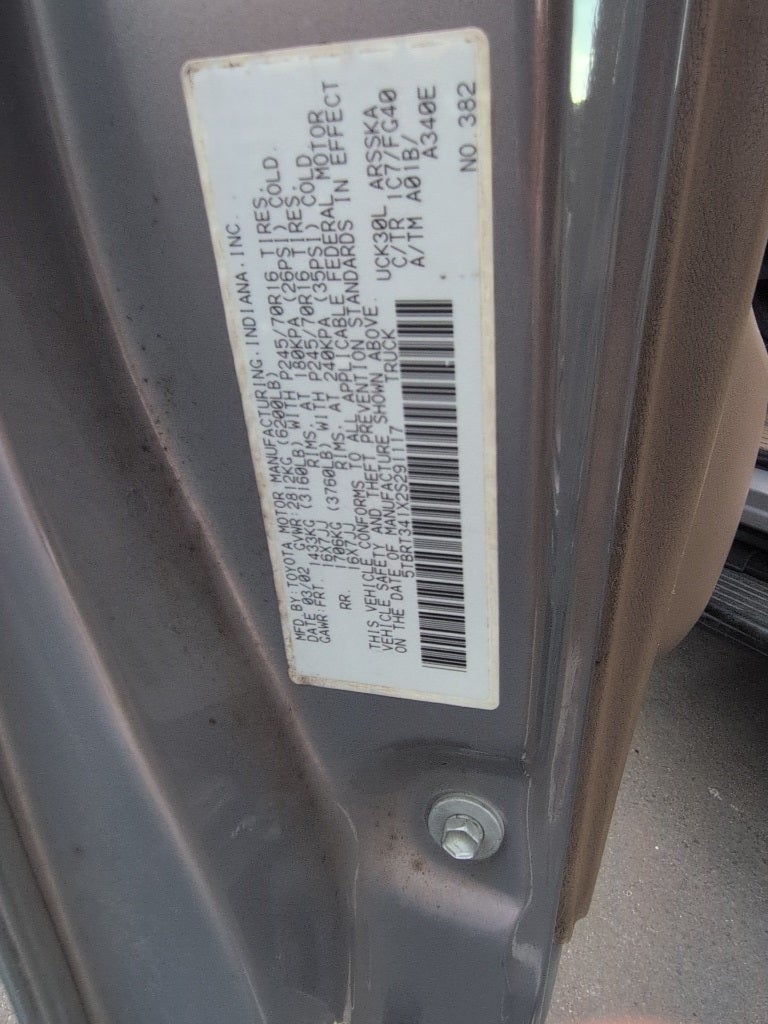 2002 Toyota Tundra SR5