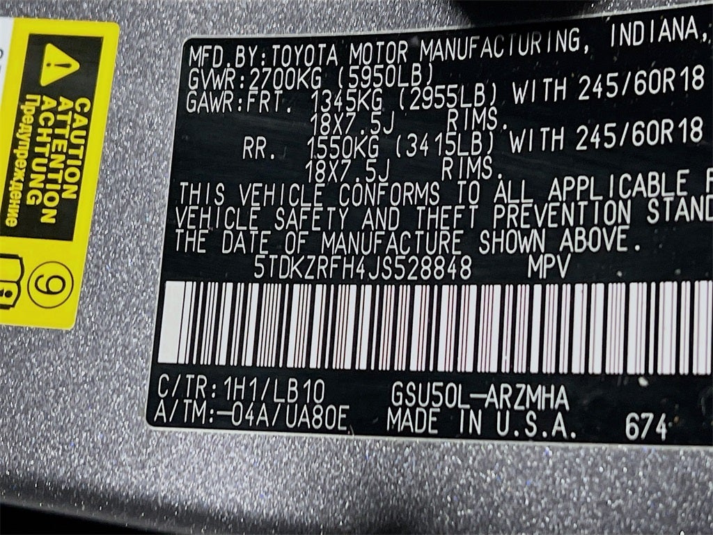 2018 Toyota Highlander XLE