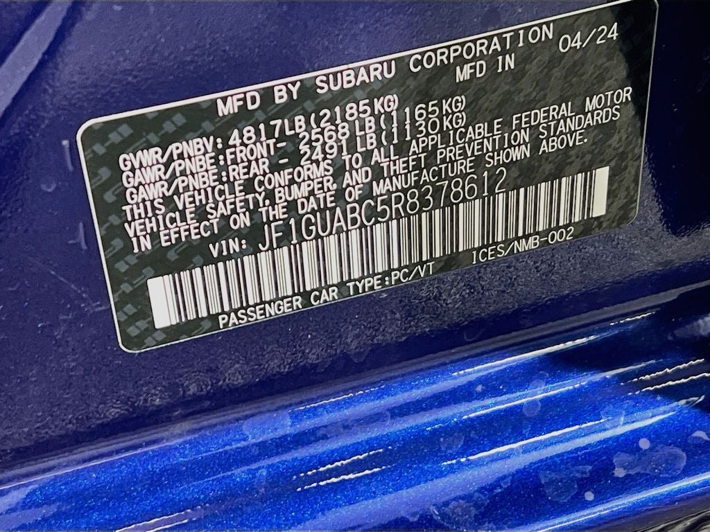 2024 Subaru Impreza Base