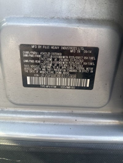 2014 Subaru XV Crosstrek 2.0i Premium