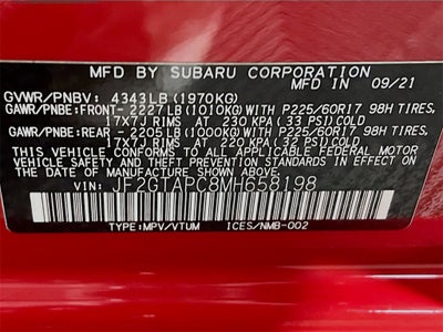 2021 Subaru Crosstrek Premium