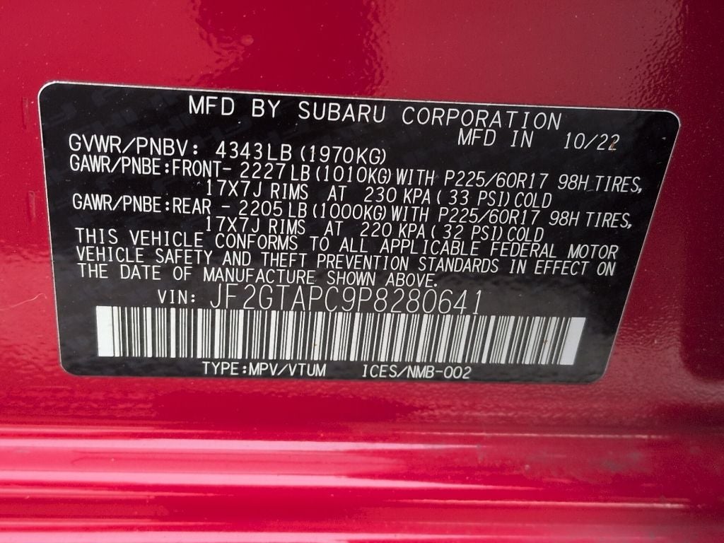 2023 Subaru Crosstrek Premium