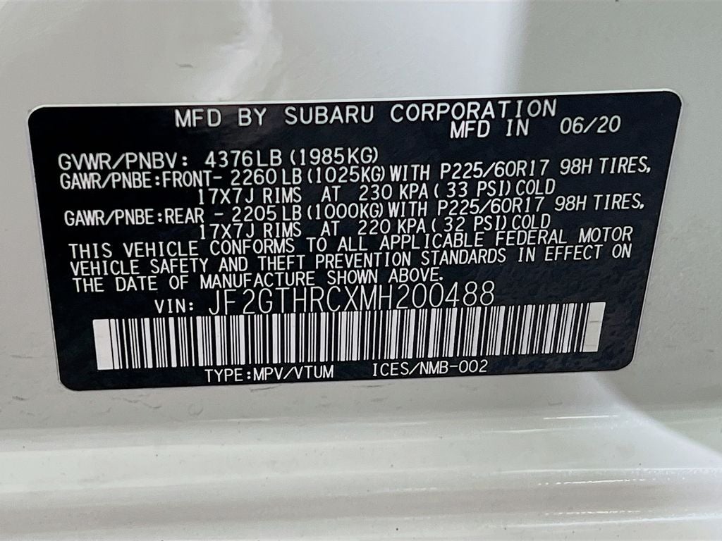 2021 Subaru Crosstrek Sport