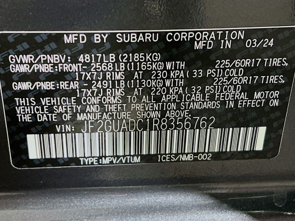 2024 Subaru Crosstrek Premium