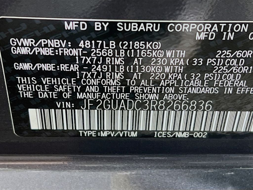 2024 Subaru Crosstrek Premium