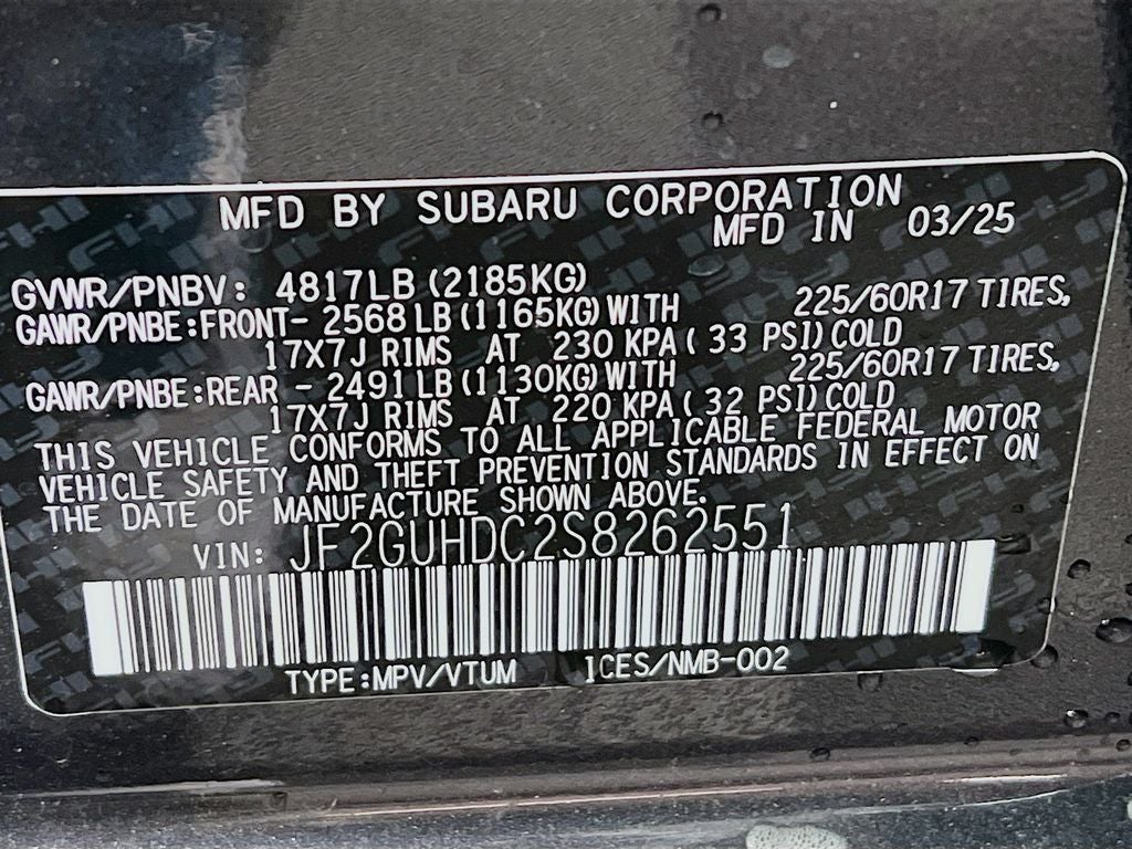 2025 Subaru Crosstrek Premium