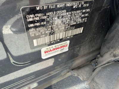 2016 Subaru Forester 2.5i