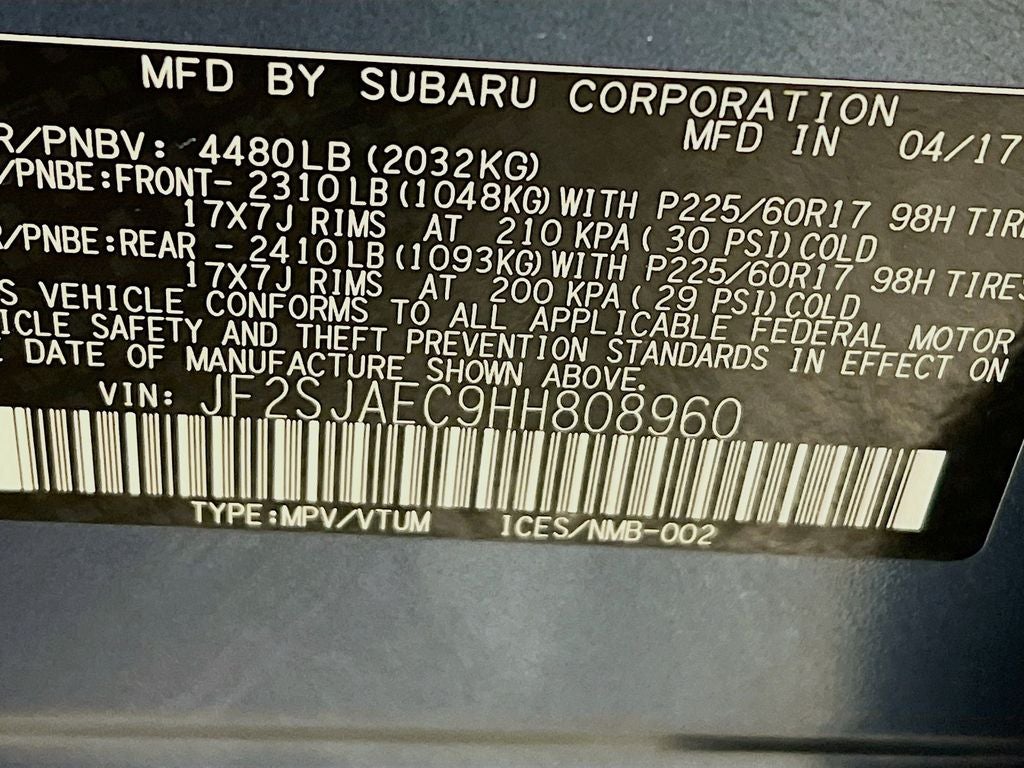 2017 Subaru Forester 2.5i Premium