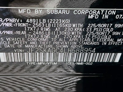 2020 Subaru Forester Premium