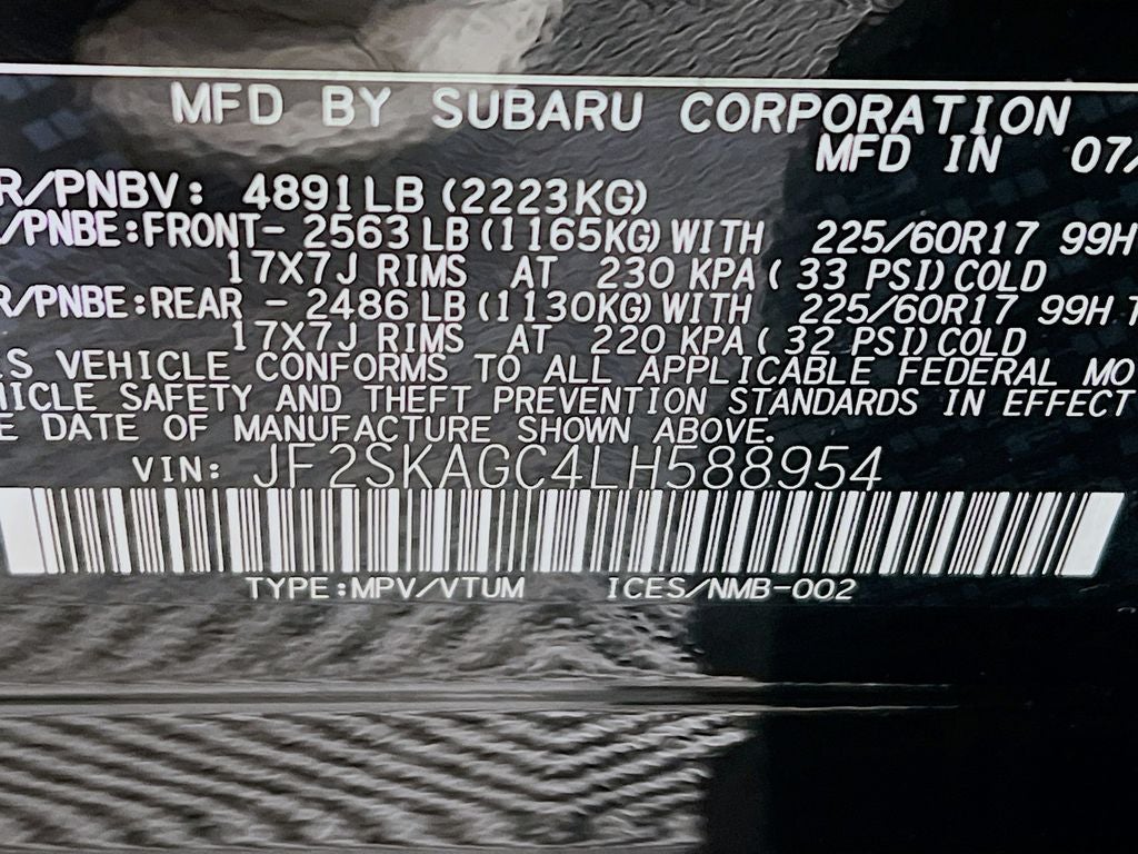 2020 Subaru Forester Premium