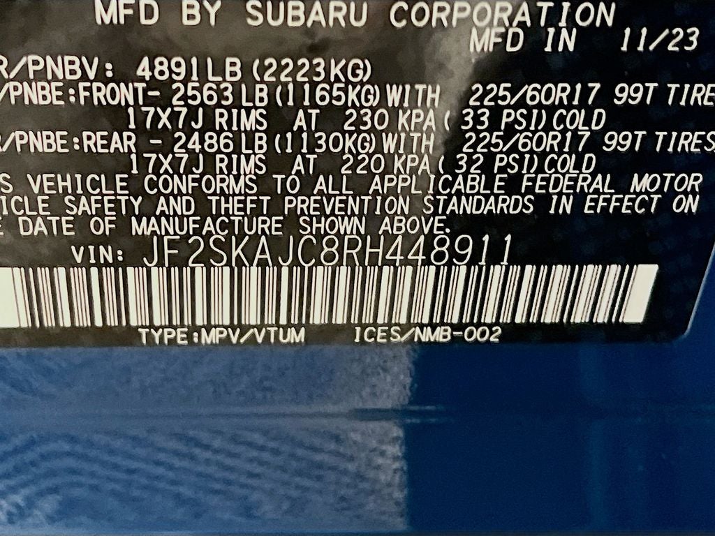 2024 Subaru Forester Wilderness