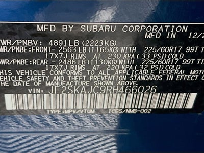 2024 Subaru Forester Wilderness