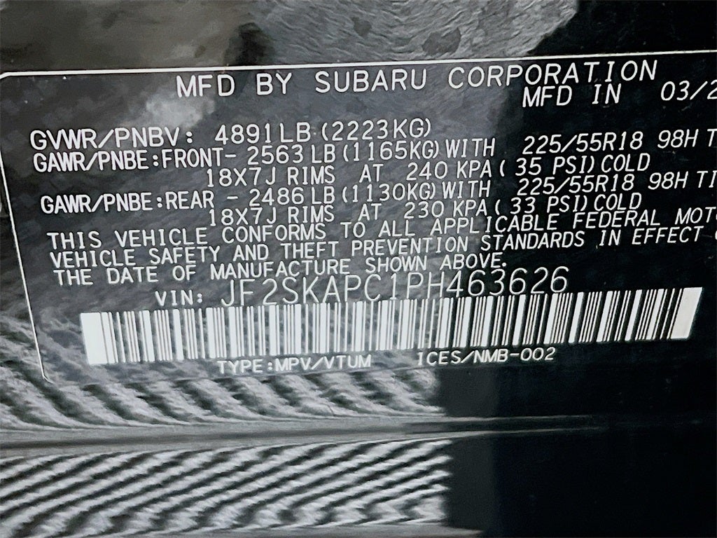 2023 Subaru Forester Limited